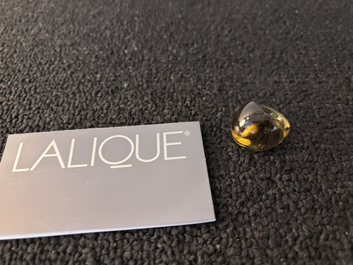 Bague cabochon jaune - , pâle