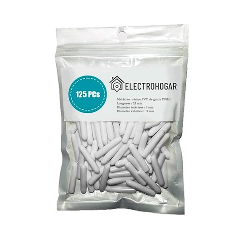 Capuchons blancs pour panier - pour,