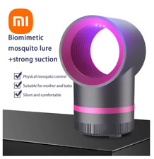 Lampe Anti-Moustique électrique Piège à mouches et insectes USB Silencieuse gris