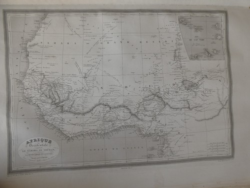 Carte afrique occidentale