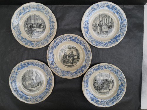 Assiettes xixe choisy - ,