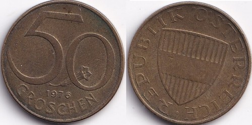 Groschen 1976 autriche - groschen,