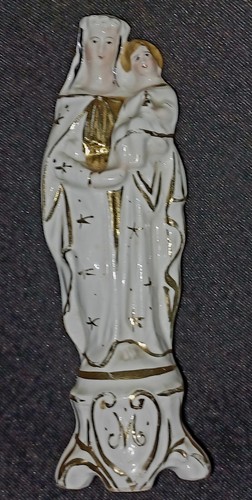 Statuette vierge enfant - vierge, à