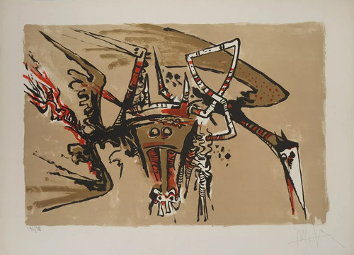 Wifredo lam oiseau - oiseau, et