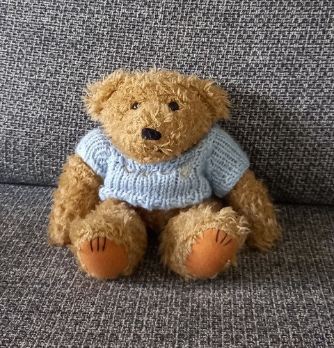 Doudou peluche ours lulu - b6-doudou,