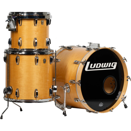 Ludwig classic maple piece - maple, 3-piece