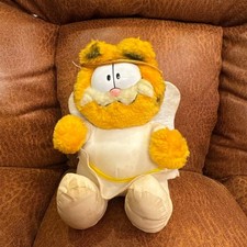 Peluche Garfield vintage années 80 jouet de collection doux câlin amusant