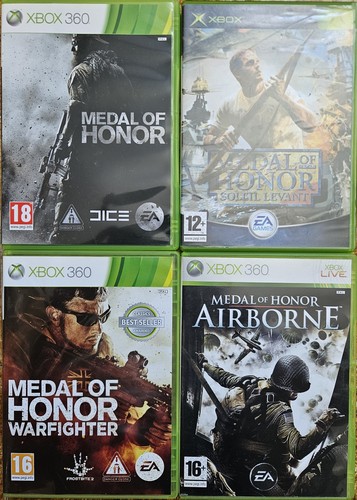 Lot jeux vidéo medal honor - jeux,