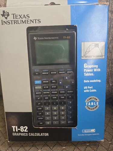 Texas instruments 82 - instruments, ti-82