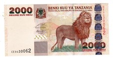 Tanzanie TANZANIA BILLET 2000