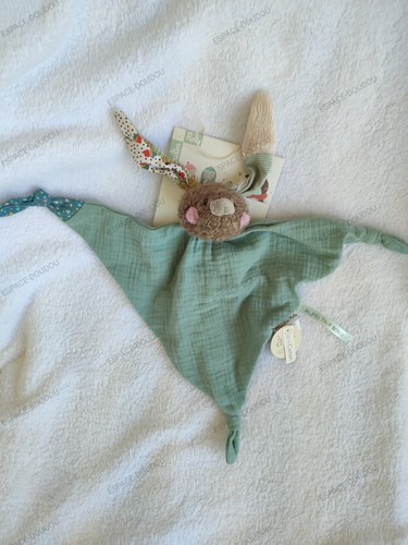 Doudou plat triangle lange - triangle,