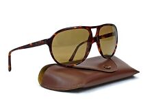 RARE PERSOL MANAGER 58218 LUNETTES DE SOLEIL VINTAGE MONTURE TORTUE ITALIE AN...