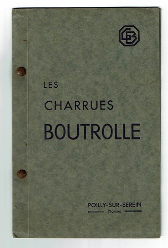Catalogue charrue boutrolle - charrue,