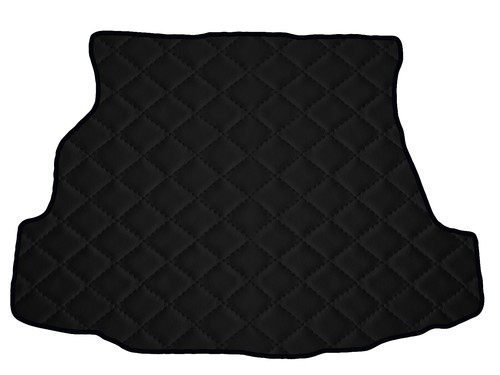 Matelassé cuir éco - matelassé, noir