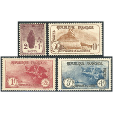 SÉRIE ORHELIN N°229 À 232