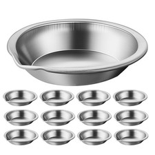  16 Pcs Bac À Peinture Palette En Metal Plateau De D'artiste Aquarelle