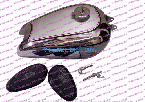 Bsa m20 silver chrome fuel - bsa,