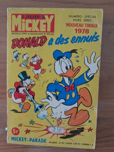 Mickey parade journal - mickey,