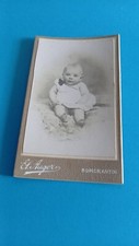 PHOTO CDV ENFANT BÉBÉ   PHOTOGRAPHE  AUGER   ROMORANTIN