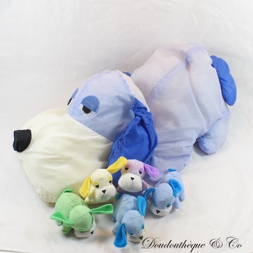 Peluche chien style puffalump