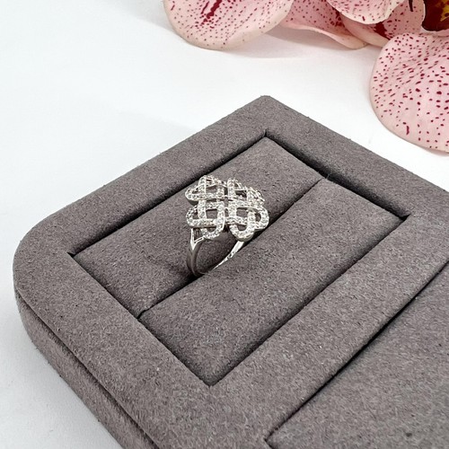 Bague forme coeur ornée - forme,