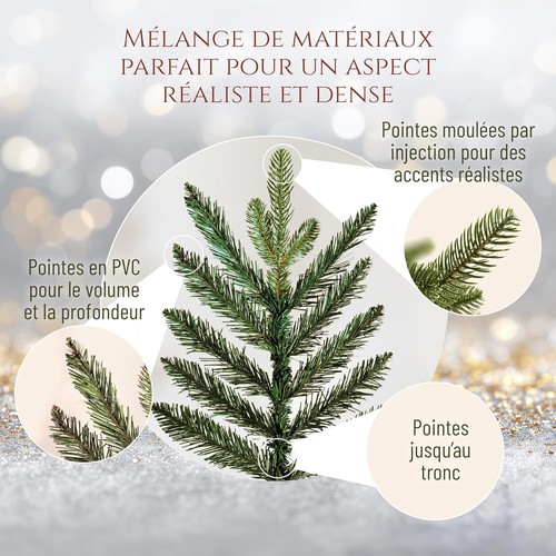 Sapin noël artificiel - noël,