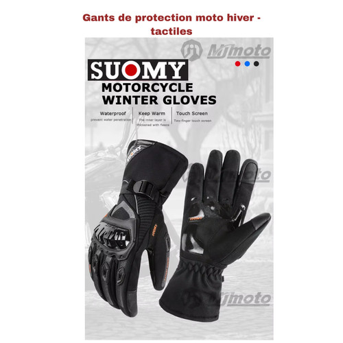 Gants moto hiver homme - gants,