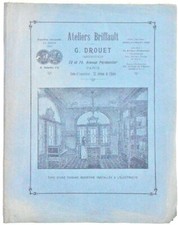 Catalogue G. DROUET, BRIFFAULT, Paris, 1900. Appareils électriques.