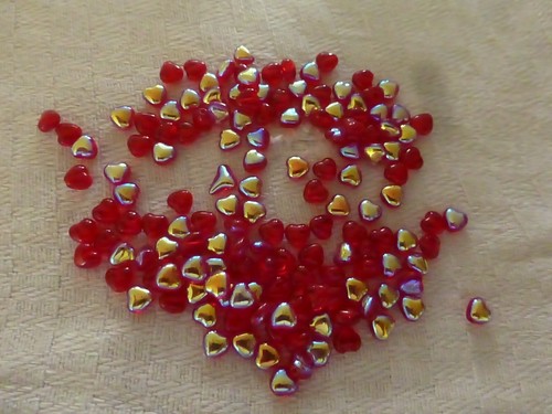 Lot 100 perle en - de,