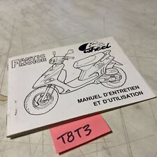 Manuel du propriétaire Fantic Motor Scooter 50 Big Wheel