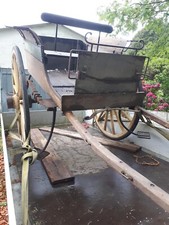 Ancienne Jardinière charrette