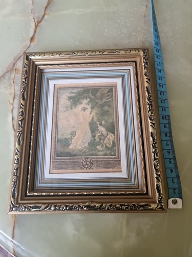 Gravure tableau ancien - gravure,