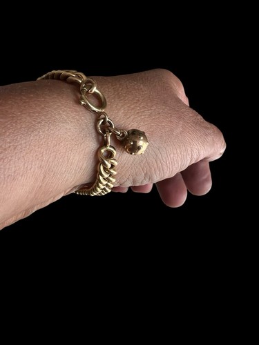 Ancien bracelet gourmette - bracelet,
