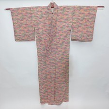 Robe kimono vintage en soie