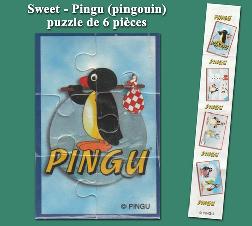 Sweet pingu puzzle - pingu, (pingouin)