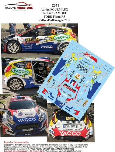 Decals ref 2011 ford - decals, 1/24