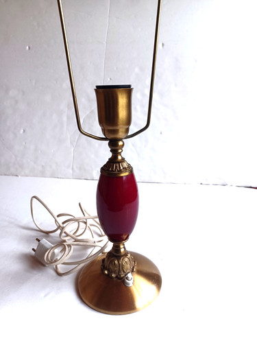Ancien pied lampe suède - lampe,