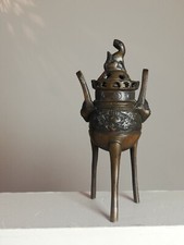 Brule parfum ancien en bronze Chinois