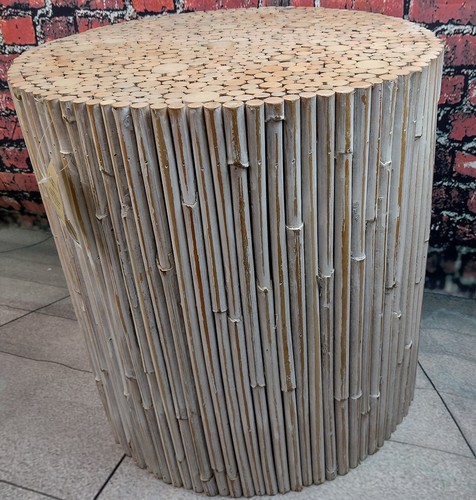 Tabouret bois 46x43cm table - tabouret,