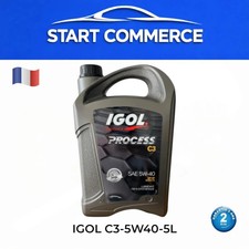 HUILE MOTEUR IGOL 5W40 NORMES