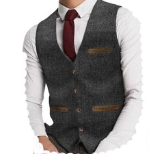 Gilet en tweed pour homme