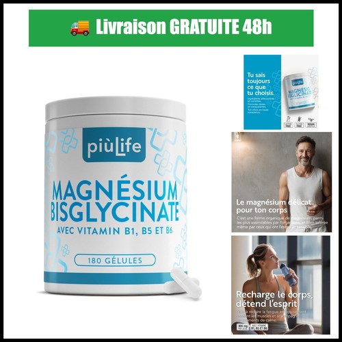 Life magnésium bisglycinate - magnésium,