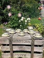 Service à café - Faïence fine - LANGEAIS - XIXème