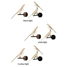 Oiseau Applique Murale Appliques Murales Éclairage Mural Art Décor Décoration