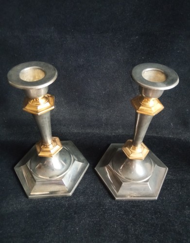Paire petits bougeoirs - petits,