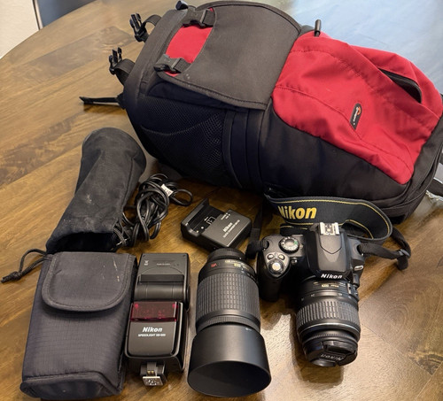Nikon d40x dslr bundle - dslr, dx