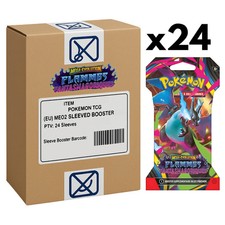 Case X24 Blister Booster ME02 Flammes Fantasmagoriques Fr Scellé