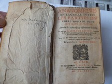 1631-VELIN-DU LAURENS-HISTOIRE ANATOMIQUE DE TOUTES LES PARTIES DU CORPS HUMAIN
