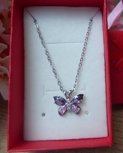 Collier pendentif papillon - pendentif,