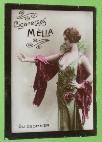 Photo 1910 cigarettes card - 1910,
